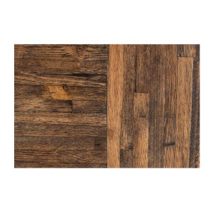 Table de salle à manger TONDAL – Bois de pin, MDF et métal – 160-200 cm – Extensible