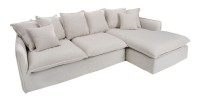 Canapé d'angle KALIA blanc