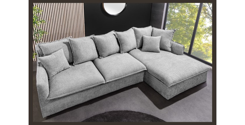 copy of Hoekbank HELIX, omkeerbaar en omvormbaar, Petrolblauw, 4 zitplaatsen met opbergruimte