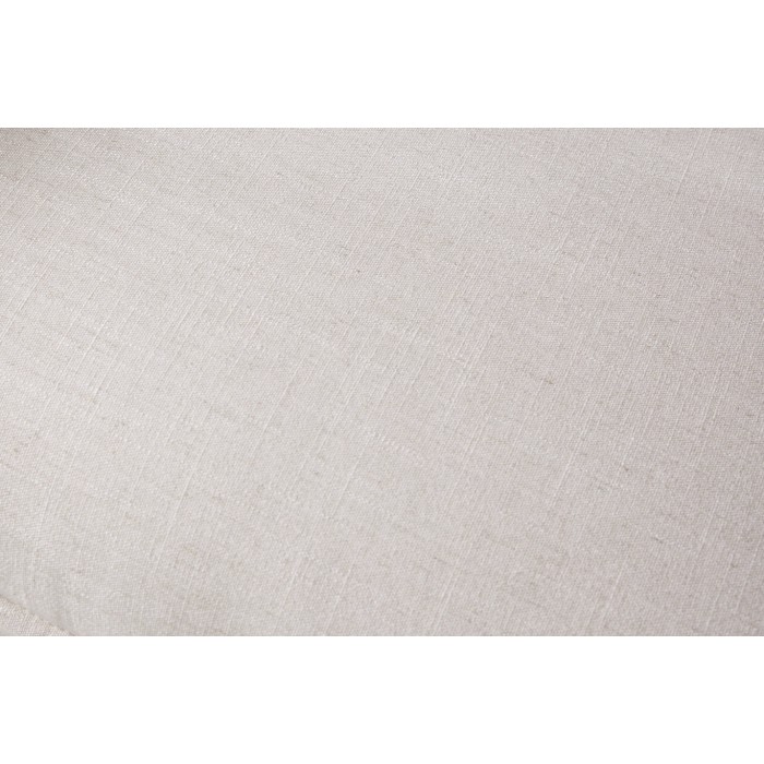 Zoom sur la texture du pouf KALIA blanc