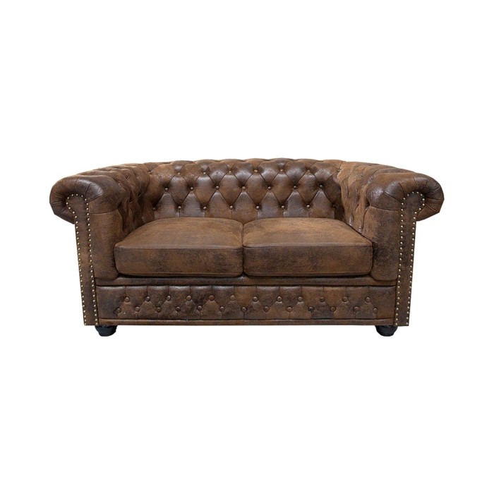 Canapé 2 places EDGAR marron