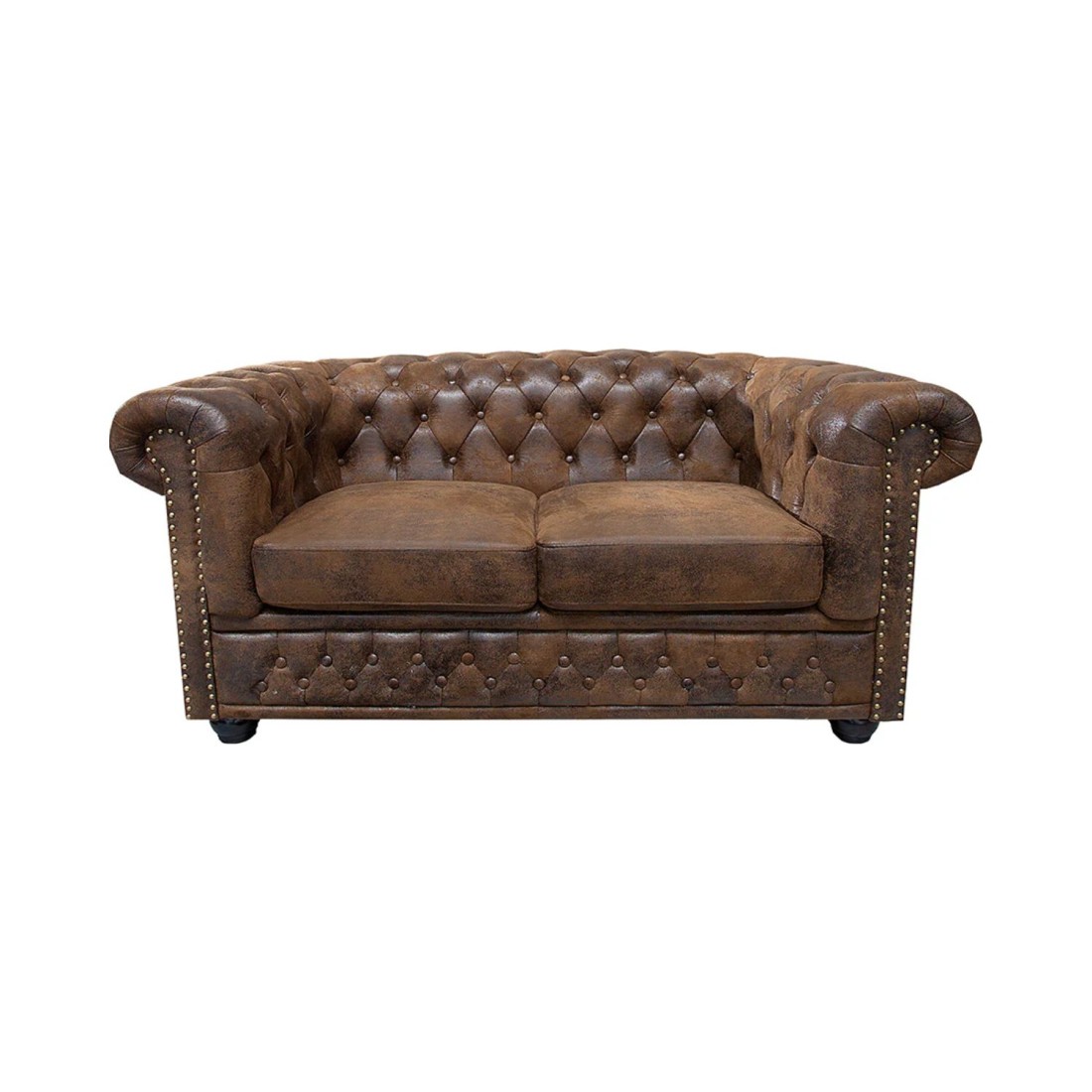 Canapé 2 places EDGAR marron