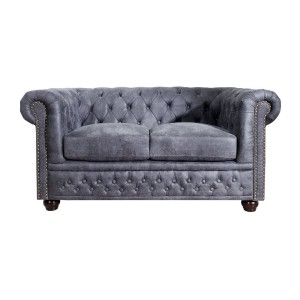 Canapé 2 places EDGAR gris