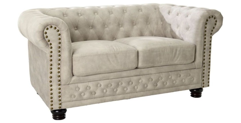 Canapé 2 places EDGAR blanc