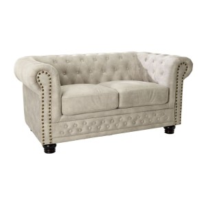 Canapé 2 places EDGAR blanc