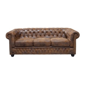 Canapé 3 places EDGAR marron
