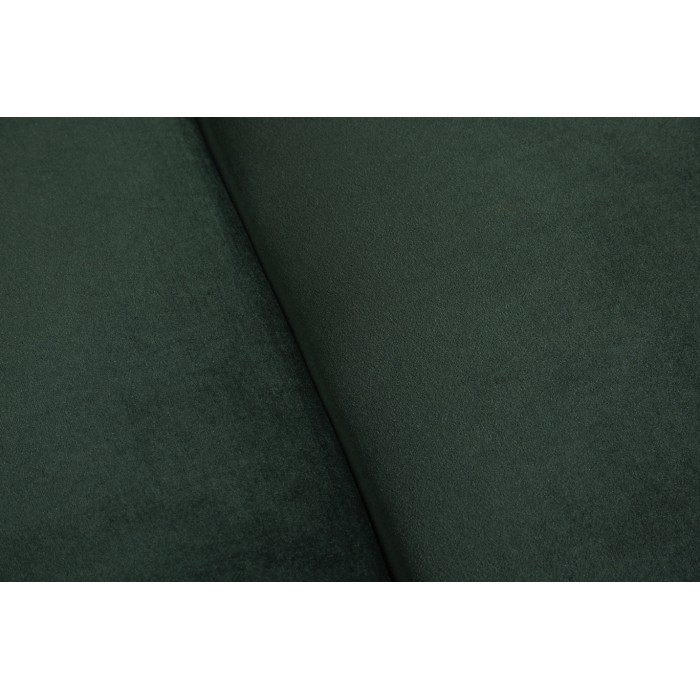 Zoom sur la texture du canapé 3 places EDGAR vert