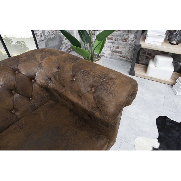 Sillón EDGAR – Marrón – Estilo barroco
