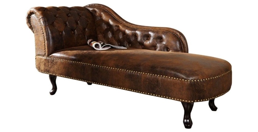 Méridienne EDGAR marron