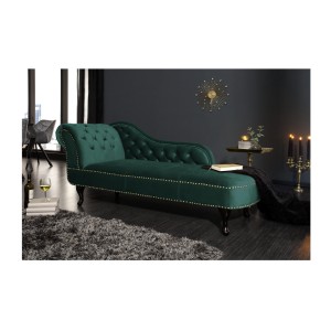 Méridienne EDGAR verte mise en situation