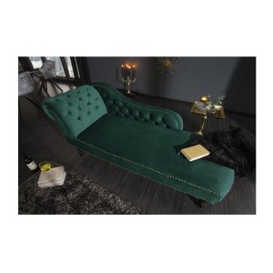 Méridienne EDGAR verte vu de haut