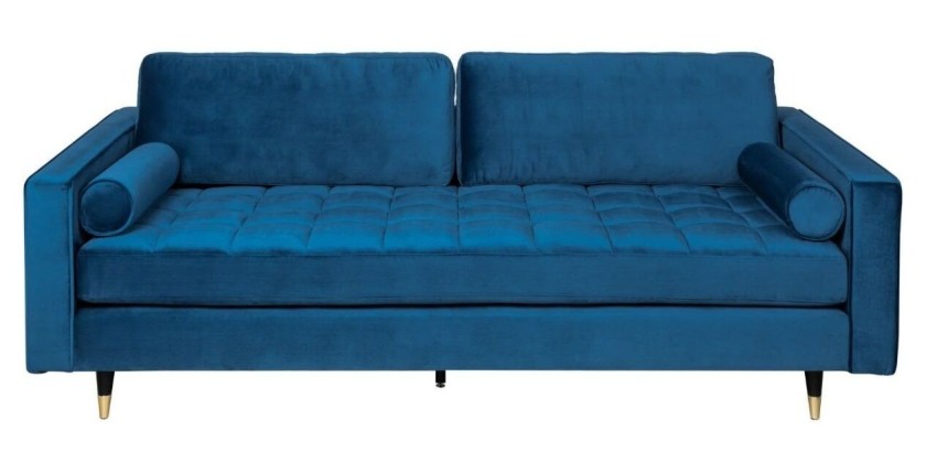 Canapé 3 places KOLIRI bleu