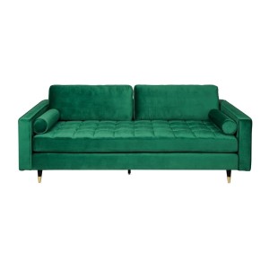 Canapé 3 places KOLIRI vert émeraude