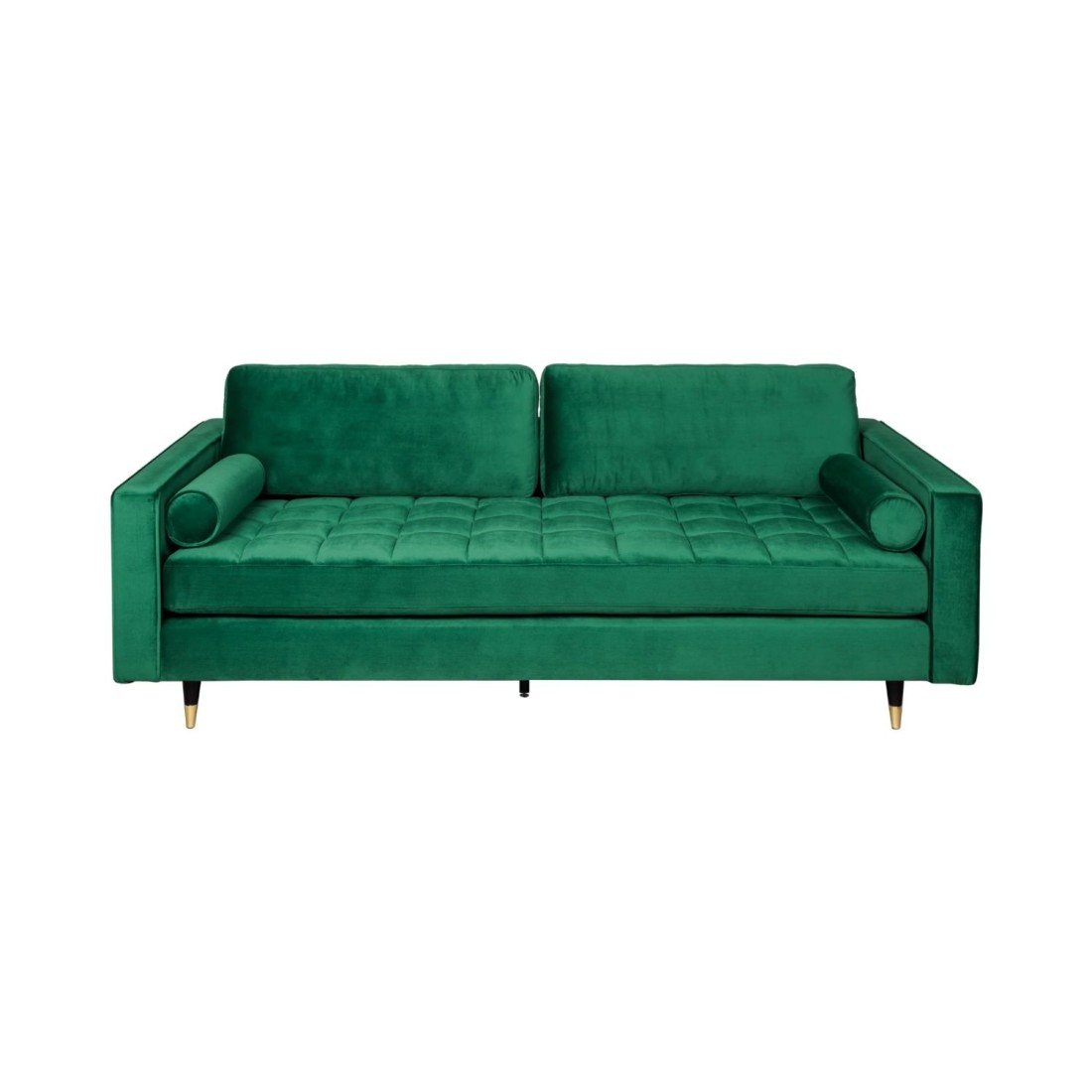 Canapé 3 places KOLIRI vert émeraude