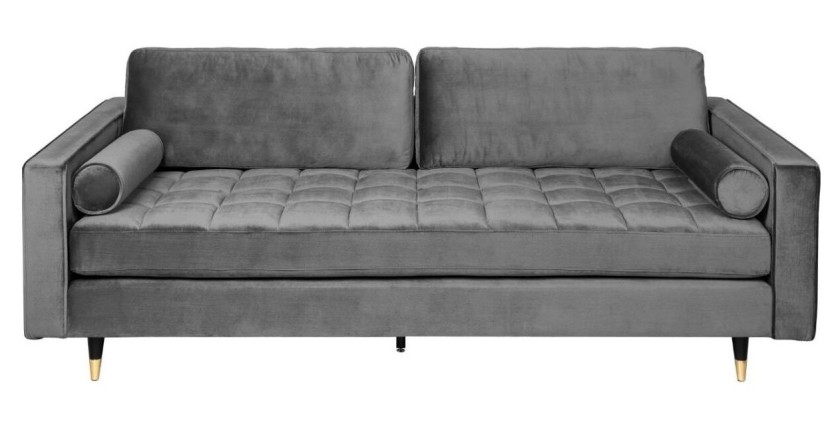 Canapé 3 places KOLIRI gris