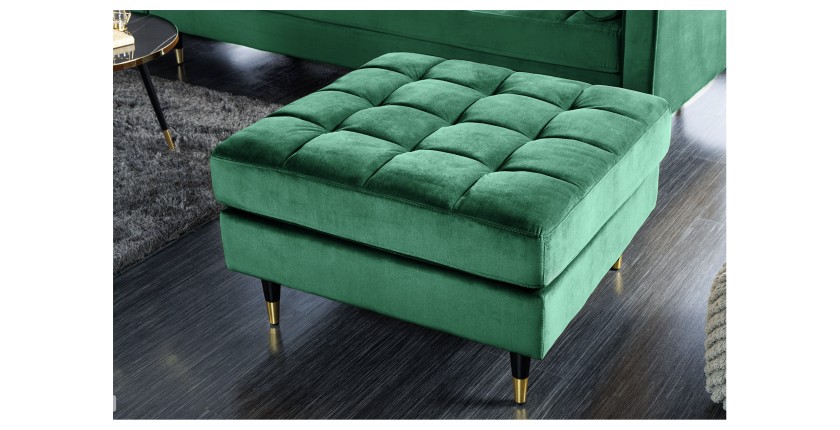 Pouf KOLIRI vert mis en situation