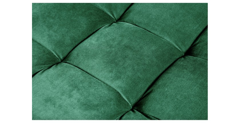 Zoom sur le motif du pouf KOLIRI vert