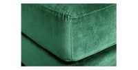 Zoom sur la tranche du pouf KOLIRI vert