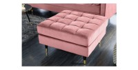 Pouf KOLIRI rose mis en situation