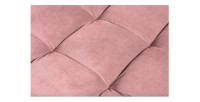 Zoom sur le motif du pouf KOLIRI rose