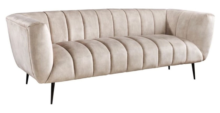 Canapé droit DANNA blanc