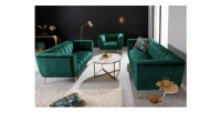 Canapé droit NORA vert en 165cm avec les autres modèles