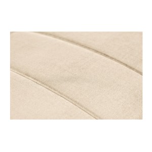 Zoom sur la texture du canapé convertible FILI blanc