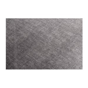 Zoom sur la texture du canapé d'angle URBANE gris