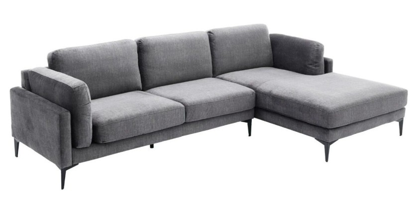 Canapé d'angle URBANE gris