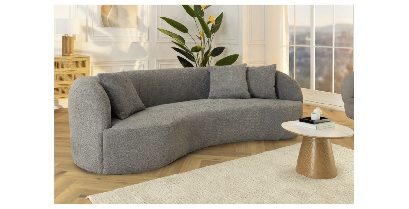Canapé SOREN gris mis en situation