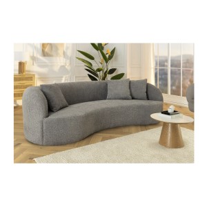 Canapé SOREN gris mis en situation