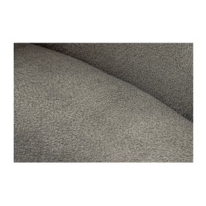 Zoom sur la texture du canapé SOREN gris