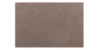 Zoom sur la texture du canapé convertible CALDERO coloris taupe