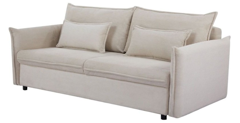 Canapé convertible CALDERO beige