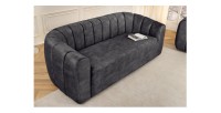 Canapé MYSTO gris anthracite vu de près