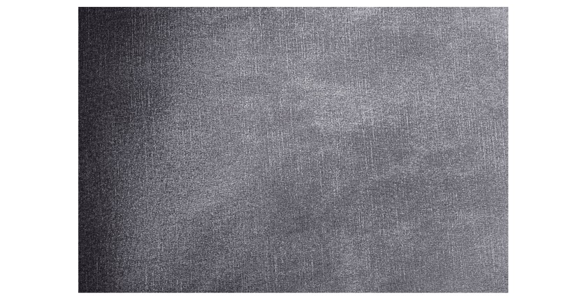 Zoom sur la texture du canapé MYSTO gris anthracite