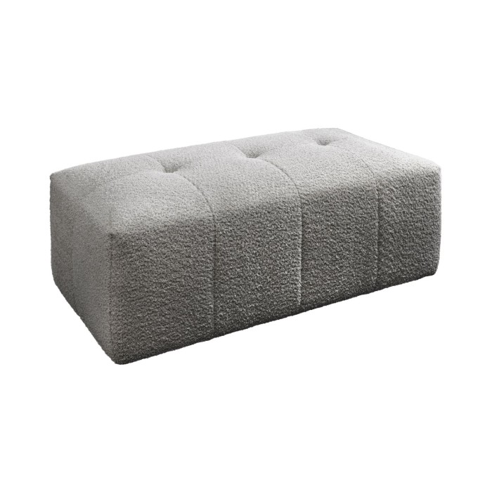 Pouf IMPERIA gris