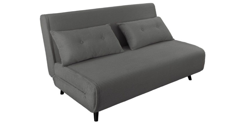 Canapé convertible PRESTO gris foncé