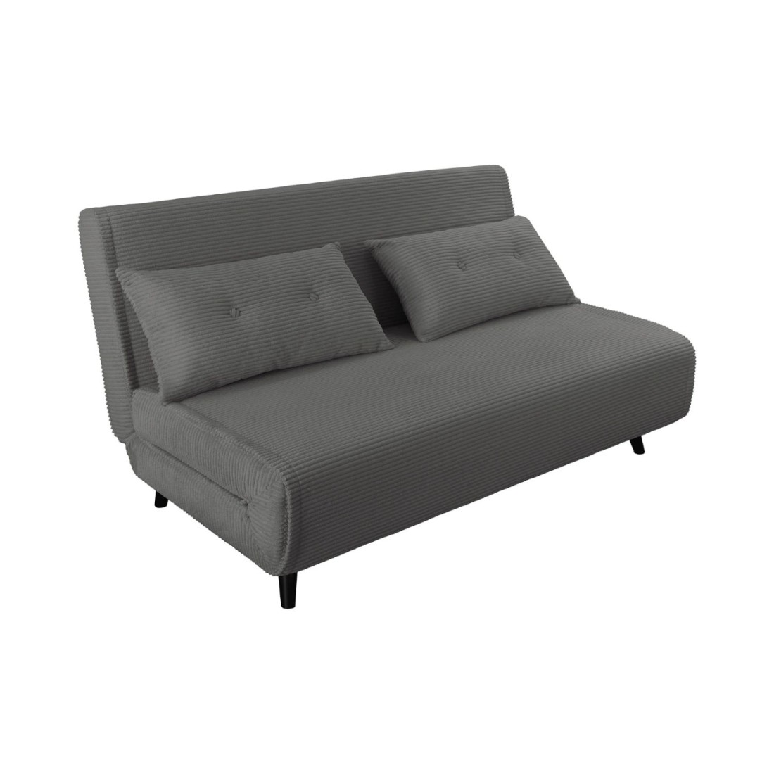 Canapé convertible PRESTO gris foncé