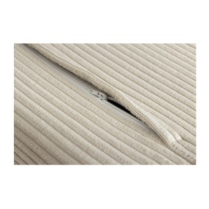 Zoom sur la fermeture des pieds du canapé convertible PRESTO beige