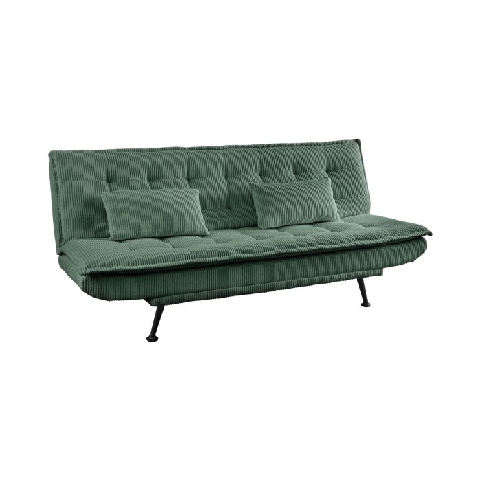 Canapé convertible SERENO vert