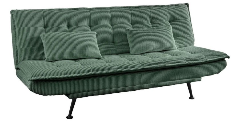 Canapé convertible SERENO vert