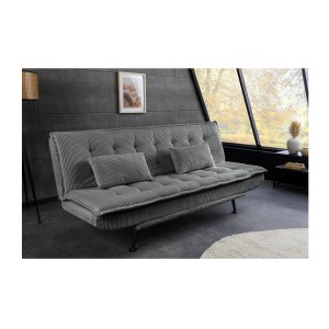 Canapé convertible SERENO gris foncé mis en situation
