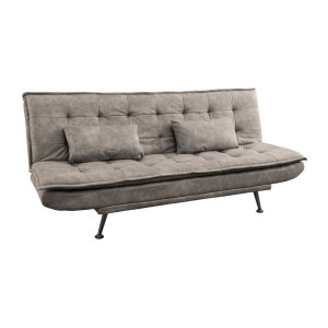 Canapé convertible SERENO coloris taupe
