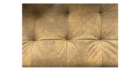 Zoom sur la texture du canapé convertible SERENO en microfibre brun