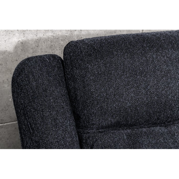 Ecksofa Relax DOMUS dunkelgrau – Ecksofa 5 Plätze mit elektrischer Relaxfunktion