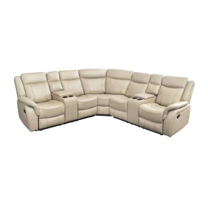 Canapé d'angle relax DOMUS beige