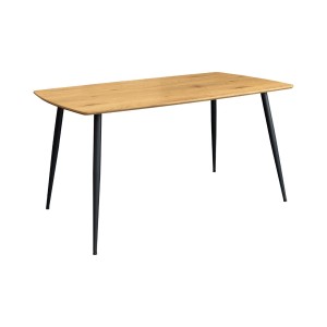 Table CALDERO 140cm en chêne sauvage