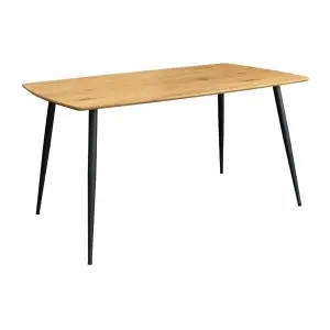 Table CALDERO 140cm en chêne sauvage