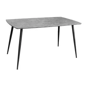 Table CALDERO 140cm aspect pierre